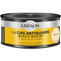 Cire antiquaire « black bison » pâte 0.5L - Chêne clair- LIBERON